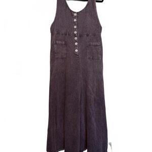 Bohemian Purple Overall Jumpsuit